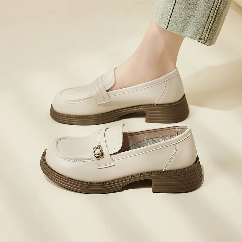 EXULL Q Ballet Flats Loafers 4cm Women's-10