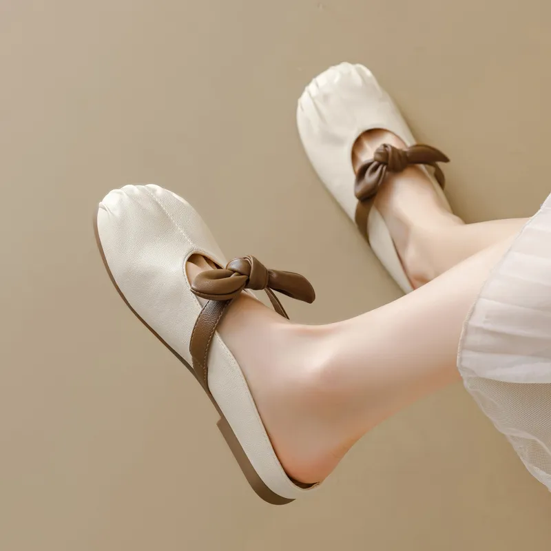 15 MINS Closed Toe Slippers 2.5cm Women's-5