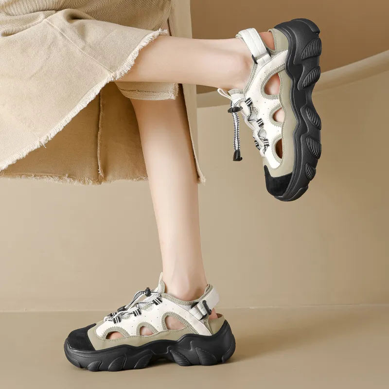 15 MINS River Trekking Shoes 5.5cm Women's-3