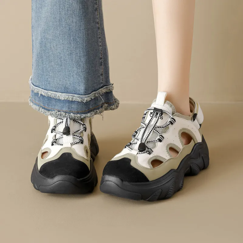 15 MINS River Trekking Shoes 5.5cm Women's-5