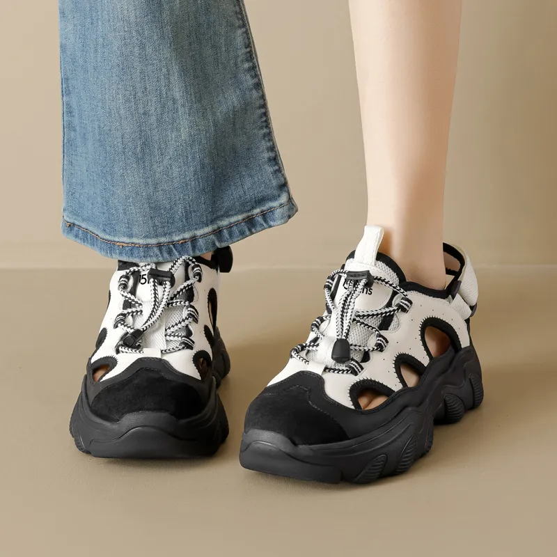 15 MINS River Trekking Shoes 5.5cm Women's-11