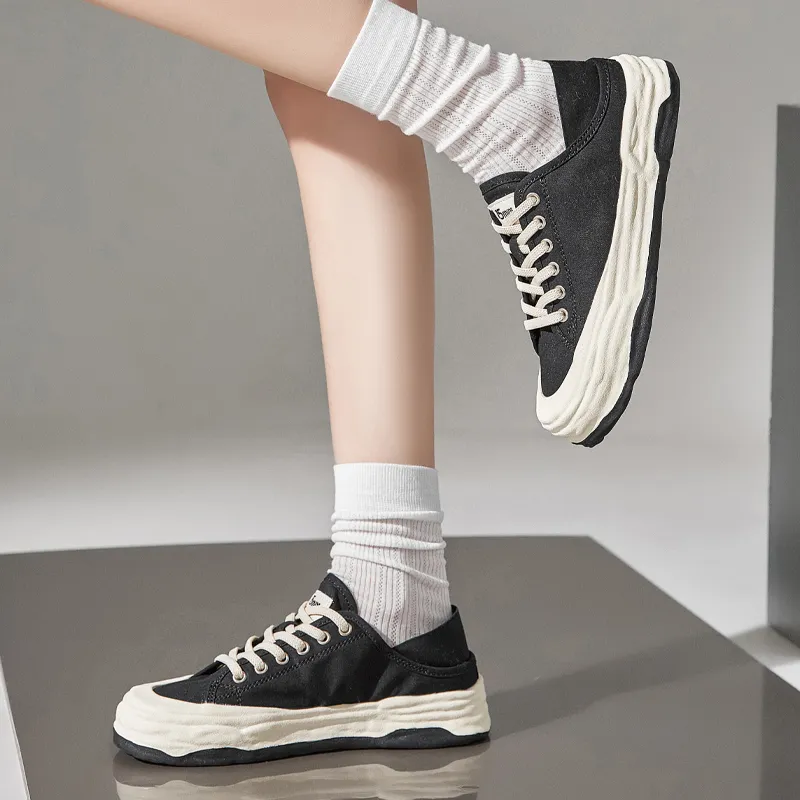 15 MINS Canvas Shoes 3cm Women's-10