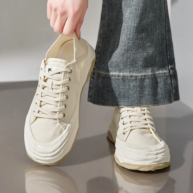 15 MINS Canvas Shoes 3cm Women's-5