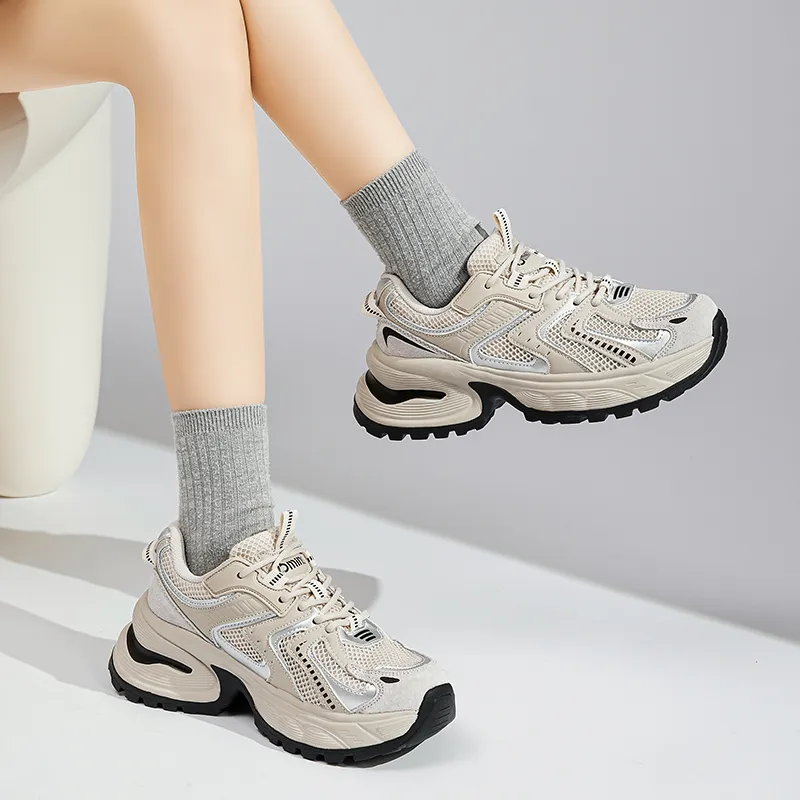 15 MINS Low Top Chunky Sneakers 4.5cm Women's-7