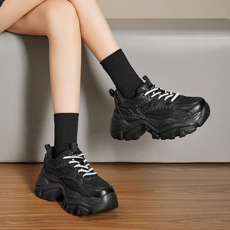 15 MINS Low Top Chunky Sneakers 5.5cm Women's-10