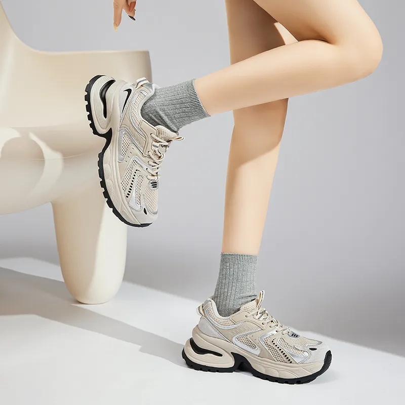 15 MINS Low Top Chunky Sneakers 4.5cm Women's-10