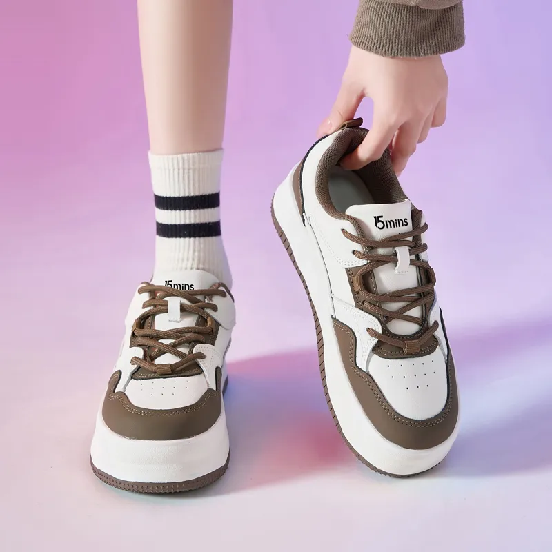 15 MINS Skateboard Shoes 3cm Women's-10