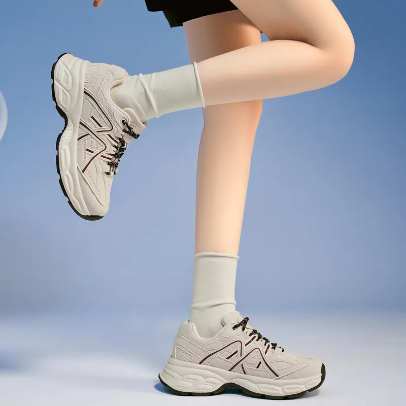 15 MINS Breathable Low Top Chunky Sneakers Women's-9
