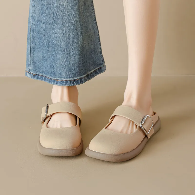 15 MINS Closed Toe Slippers Women's-13