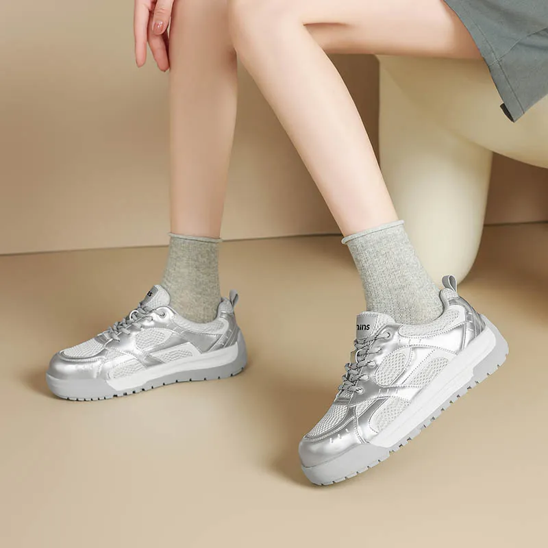 15 MINS Low Top Skateboard Shoes Women's-10
