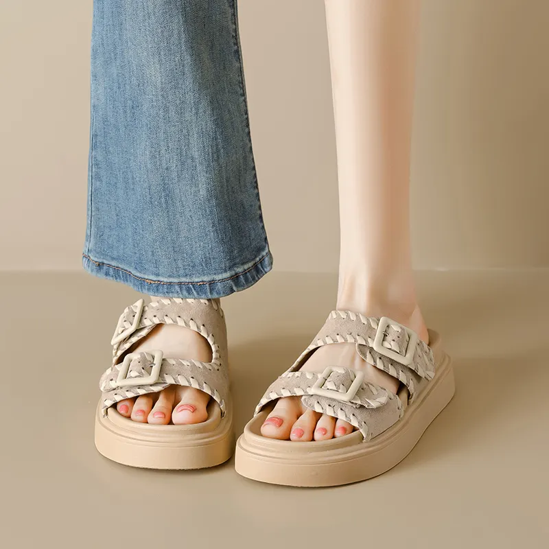 15 MINS Slide Slippers 5cm Women's-3