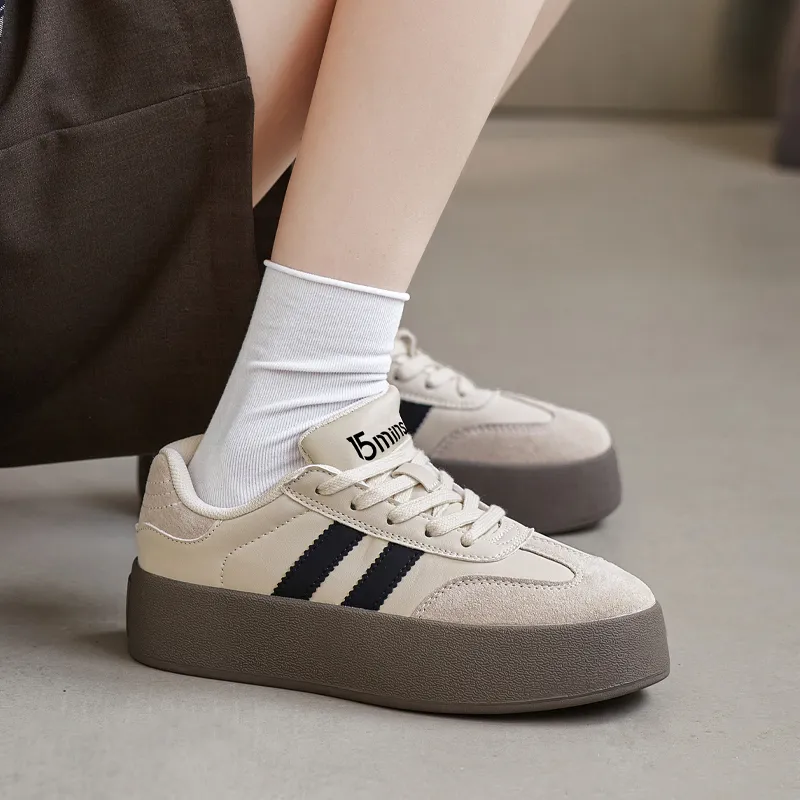 15 MINS Skateboard Shoes 3cm Women's-2