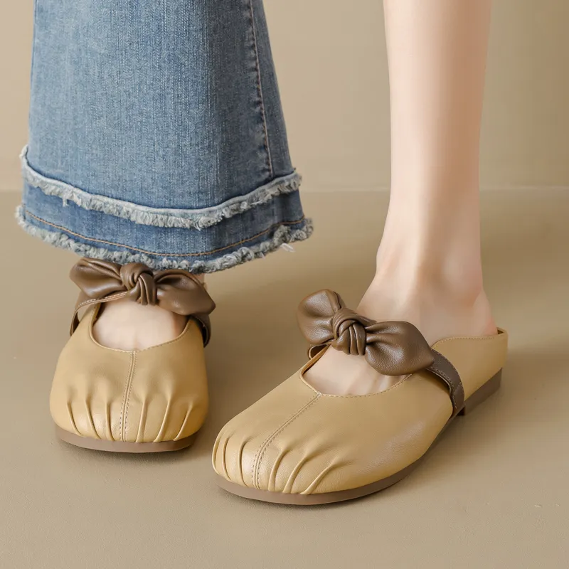 15 MINS Closed Toe Slippers 2.5cm Women's-11