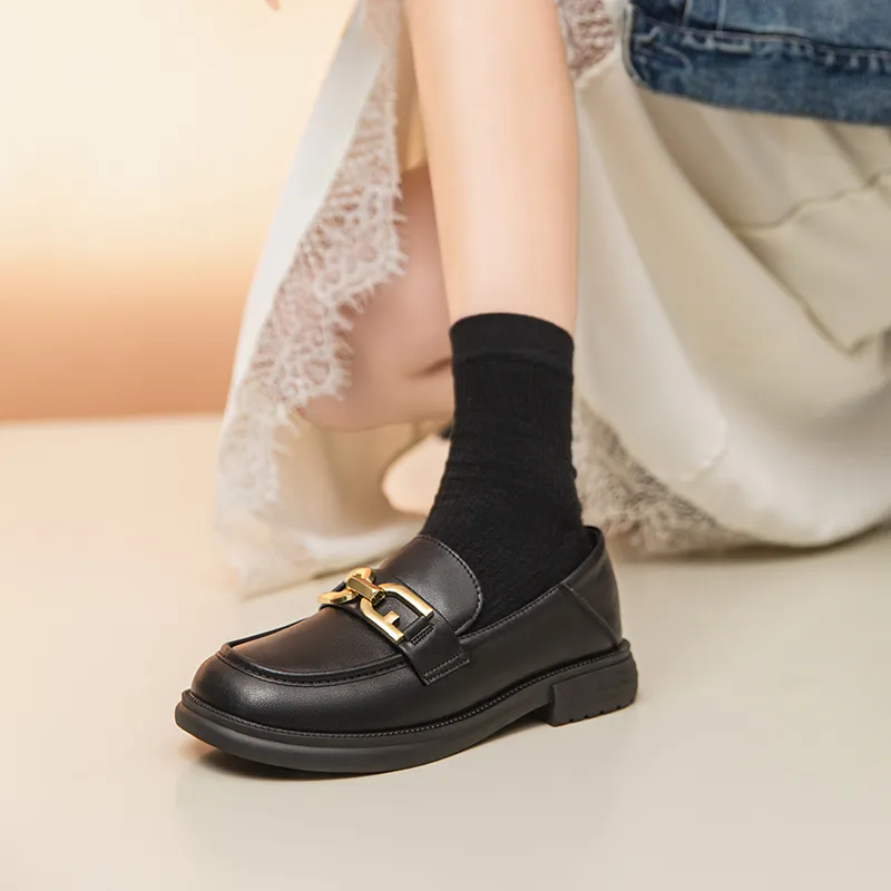 15 MINS Loafers Women's Black-2