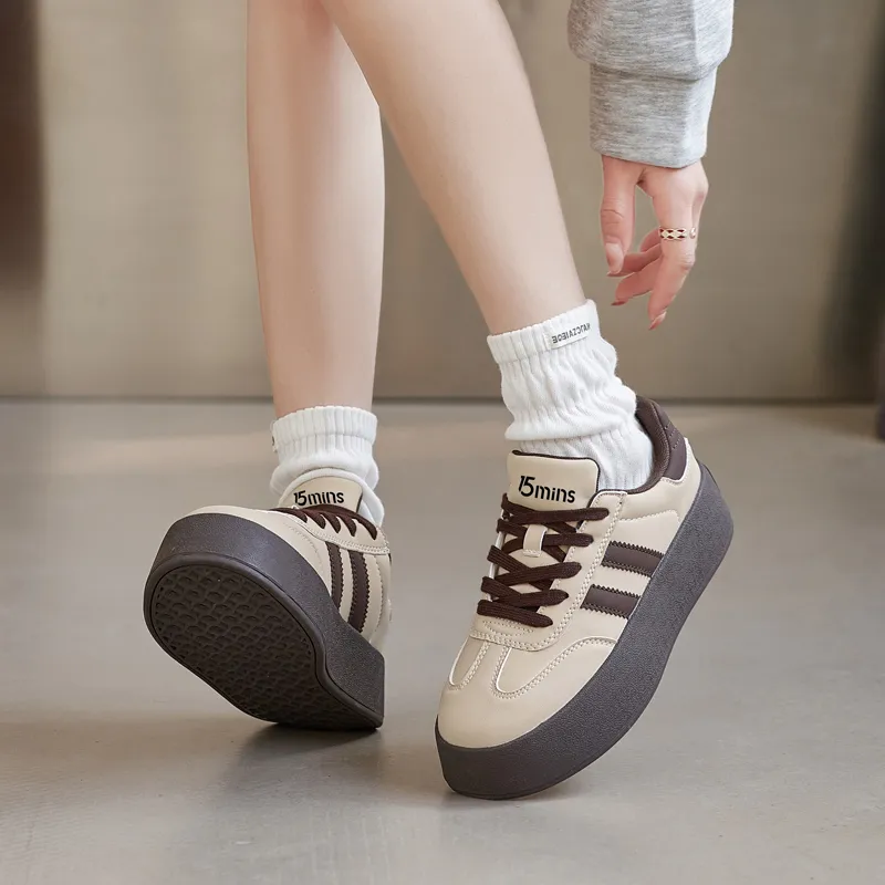 15 MINS Skateboard Shoes 3cm Women's-8