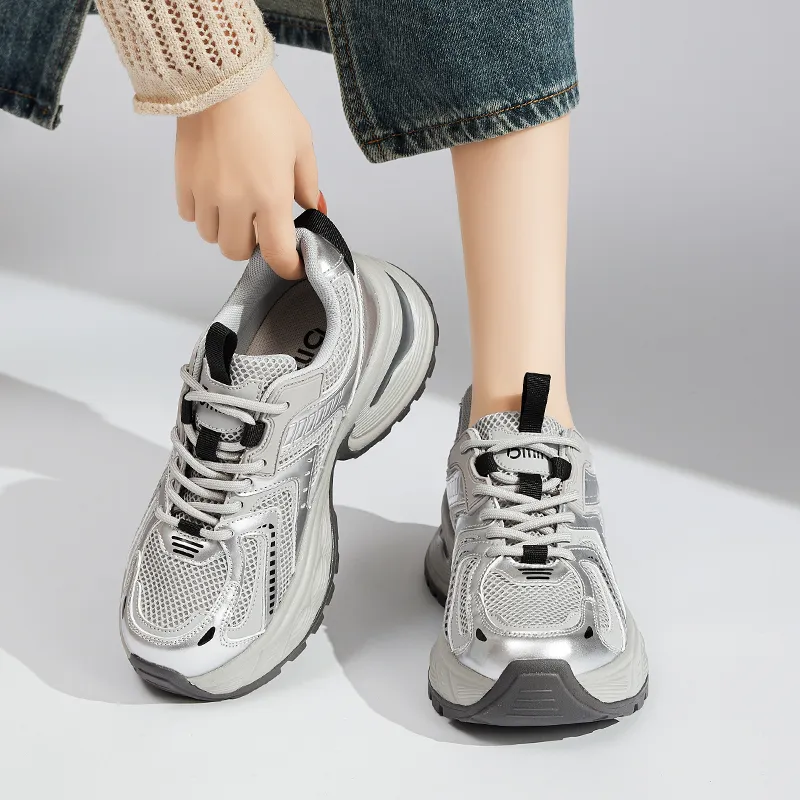 15 MINS Low Top Chunky Sneakers 4.5cm Women's-2