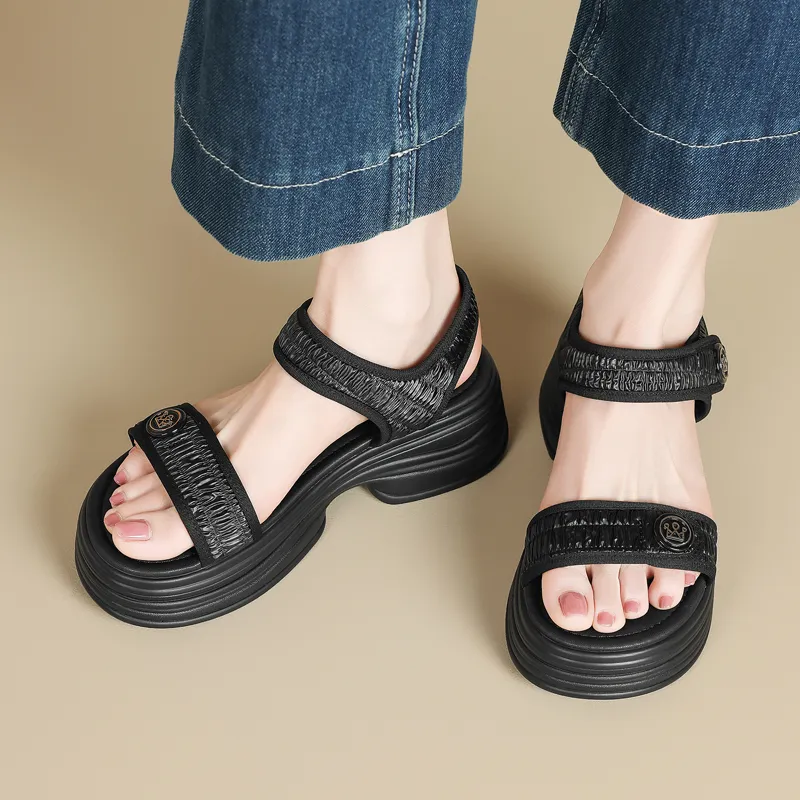 15 MINS One Strap Sandals 5.5cm Women's-10