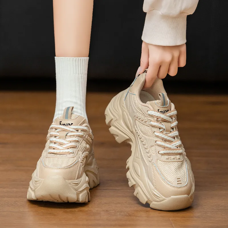 15 MINS Low Top Chunky Sneakers 5.5cm Women's-14