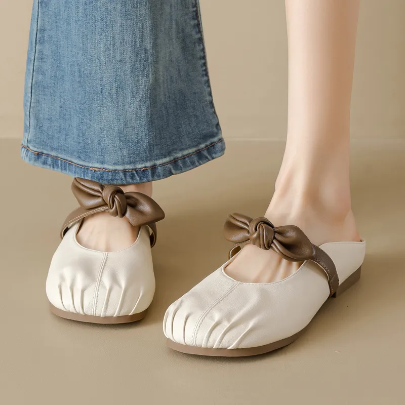 15 MINS Closed Toe Slippers 2.5cm Women's-3