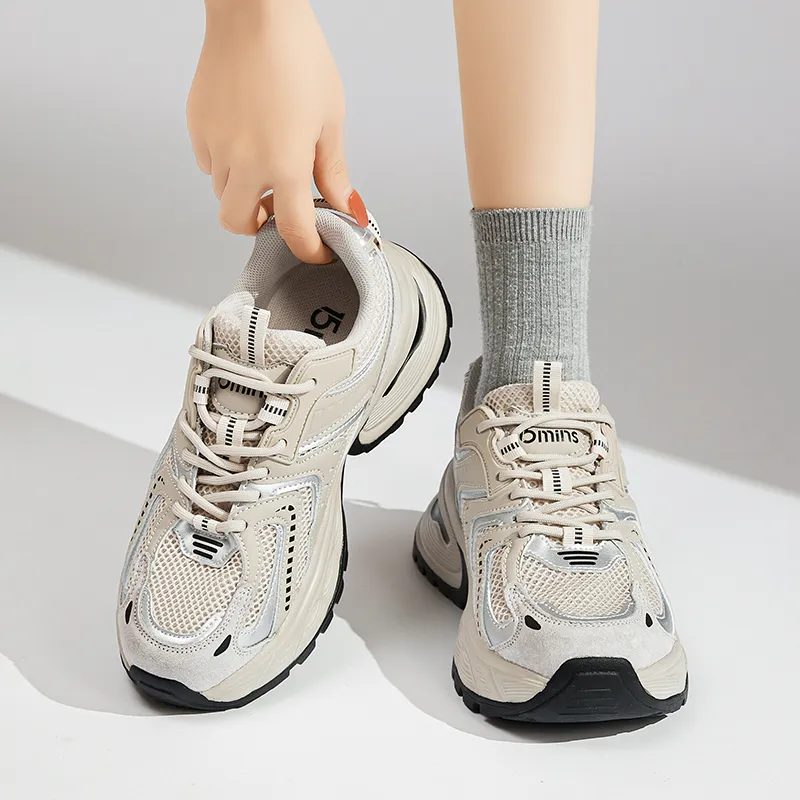 15 MINS Low Top Chunky Sneakers 4.5cm Women's-8