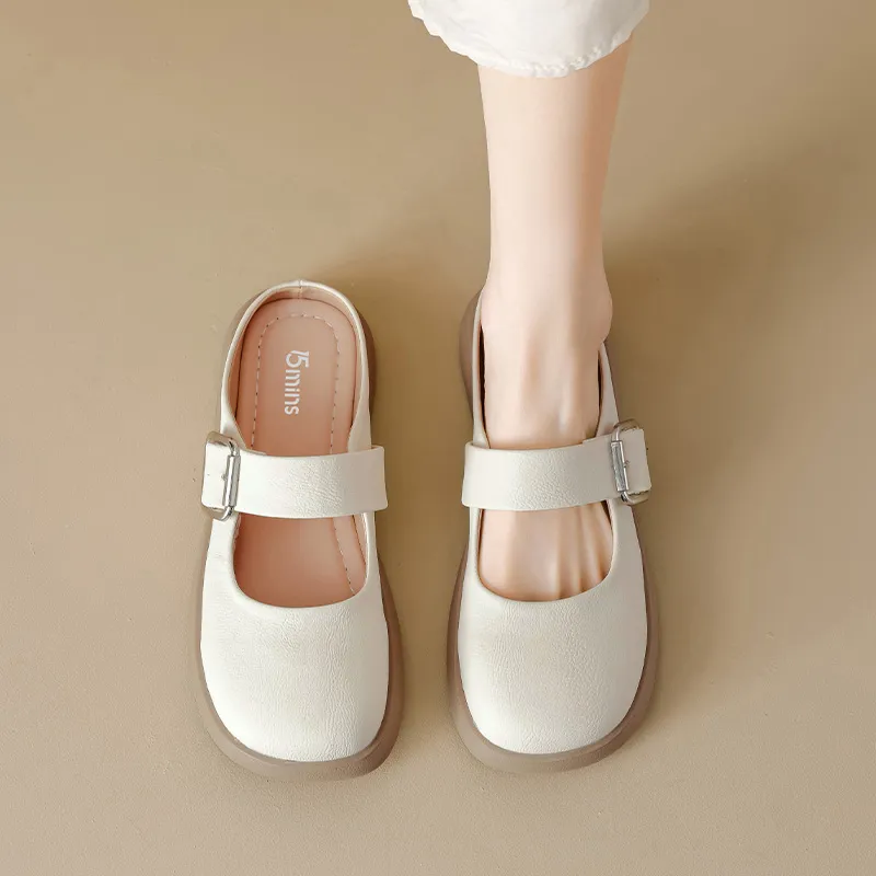 15 MINS Closed Toe Slippers Women's-4