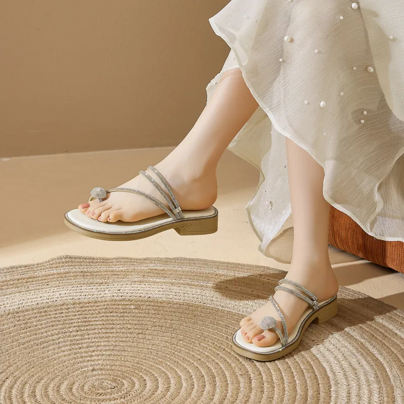 15 MINS Slide Slippers 3cm Women's-9