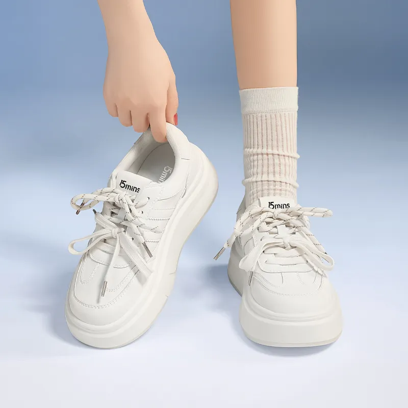 15 MINS Low Top Skateboard Shoes Women's-5