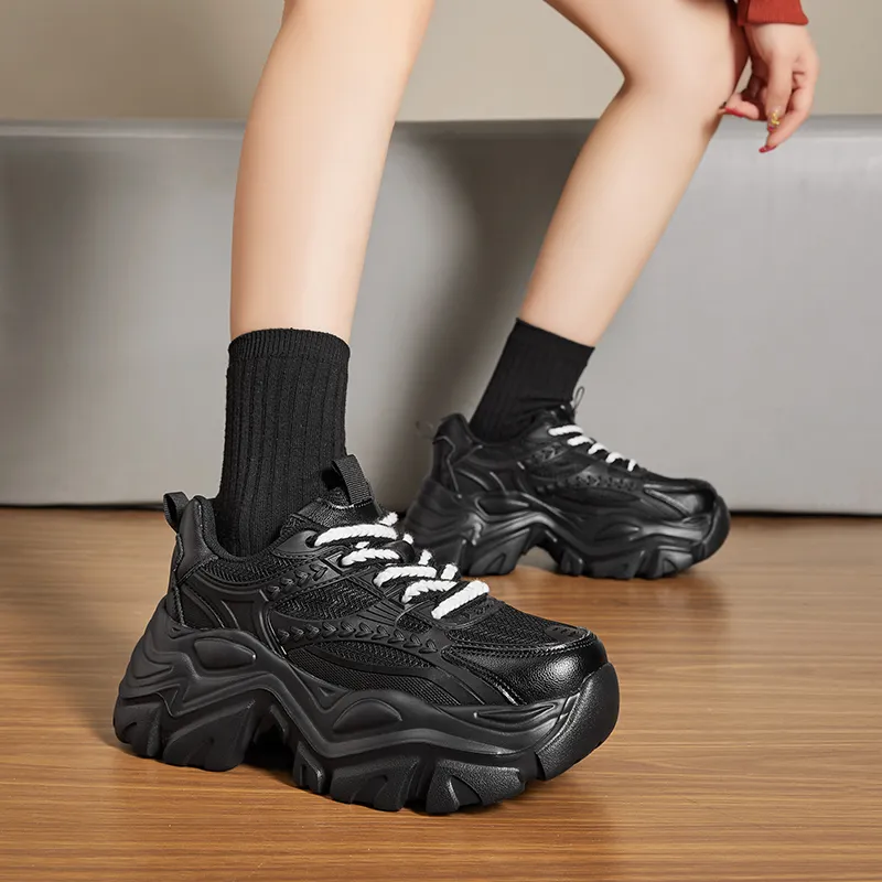 15 MINS Low Top Chunky Sneakers 5.5cm Women's-8