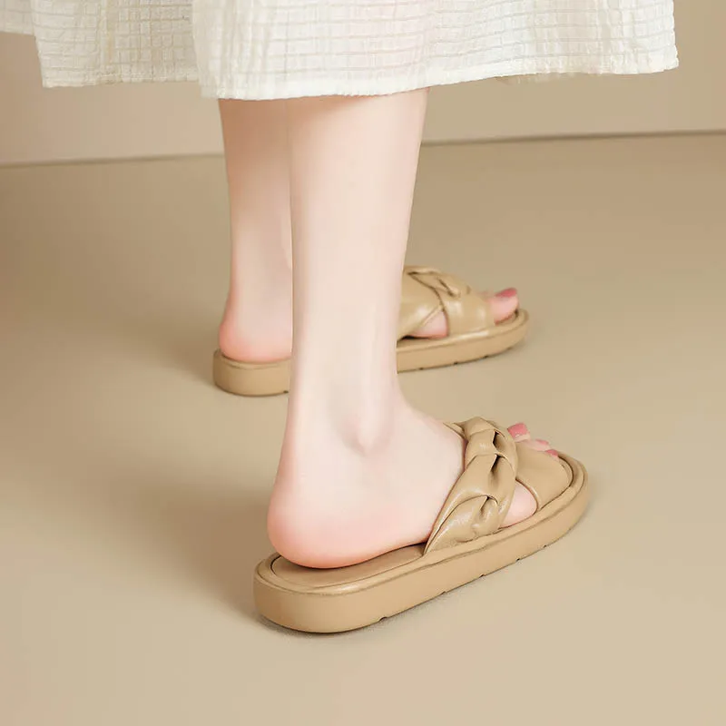 15 MINS Slide Slippers 2cm Women's-10