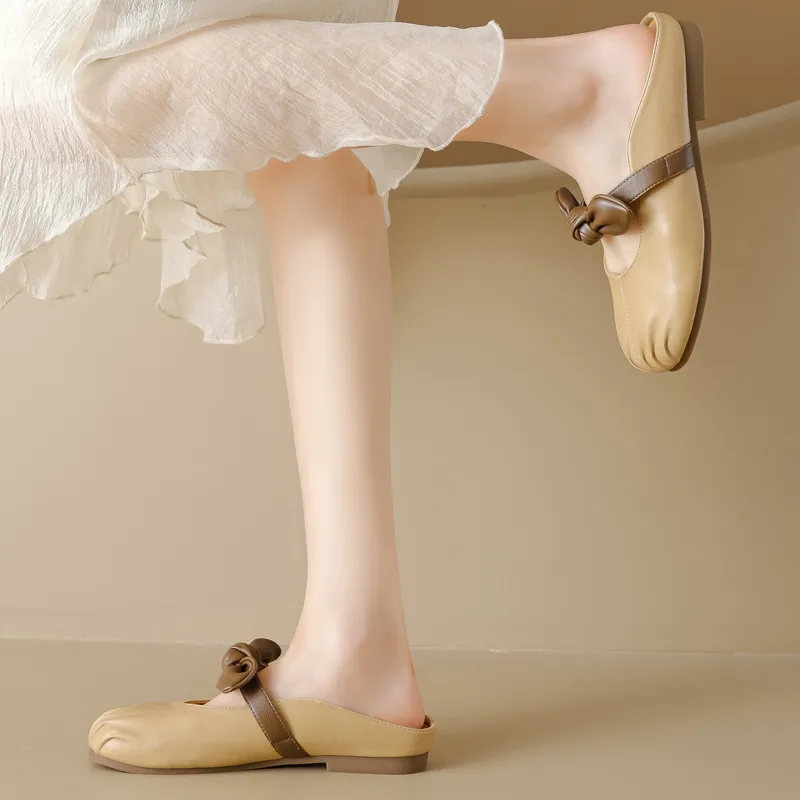 15 MINS Closed Toe Slippers 2.5cm Women's-9
