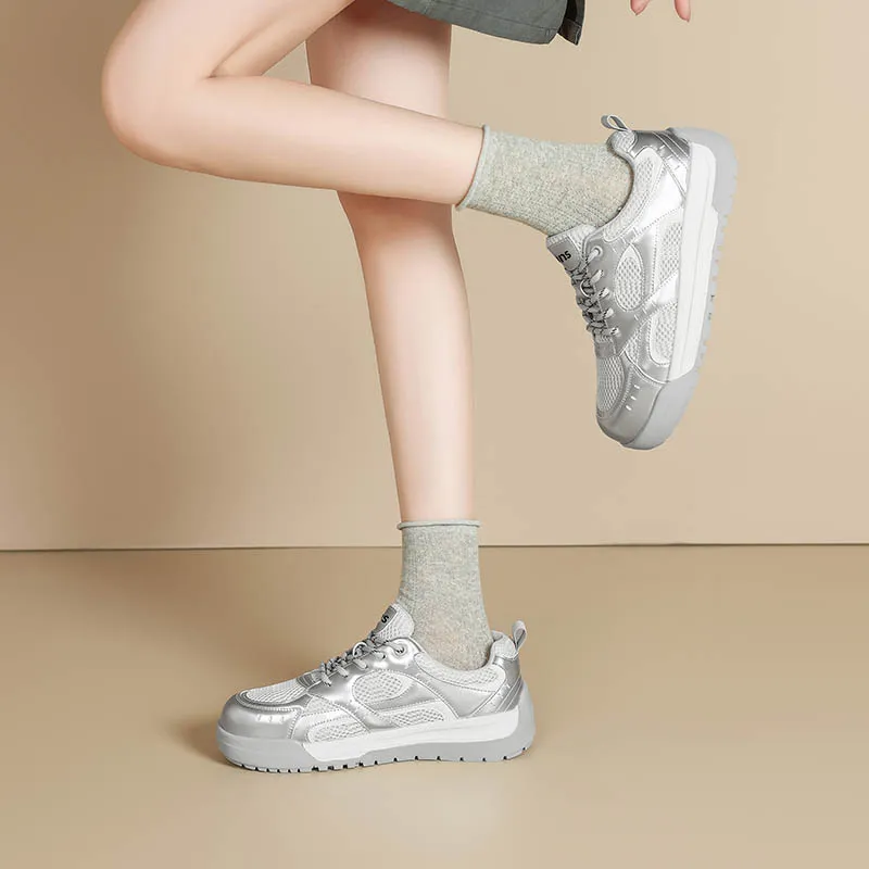 15 MINS Low Top Skateboard Shoes Women's-9