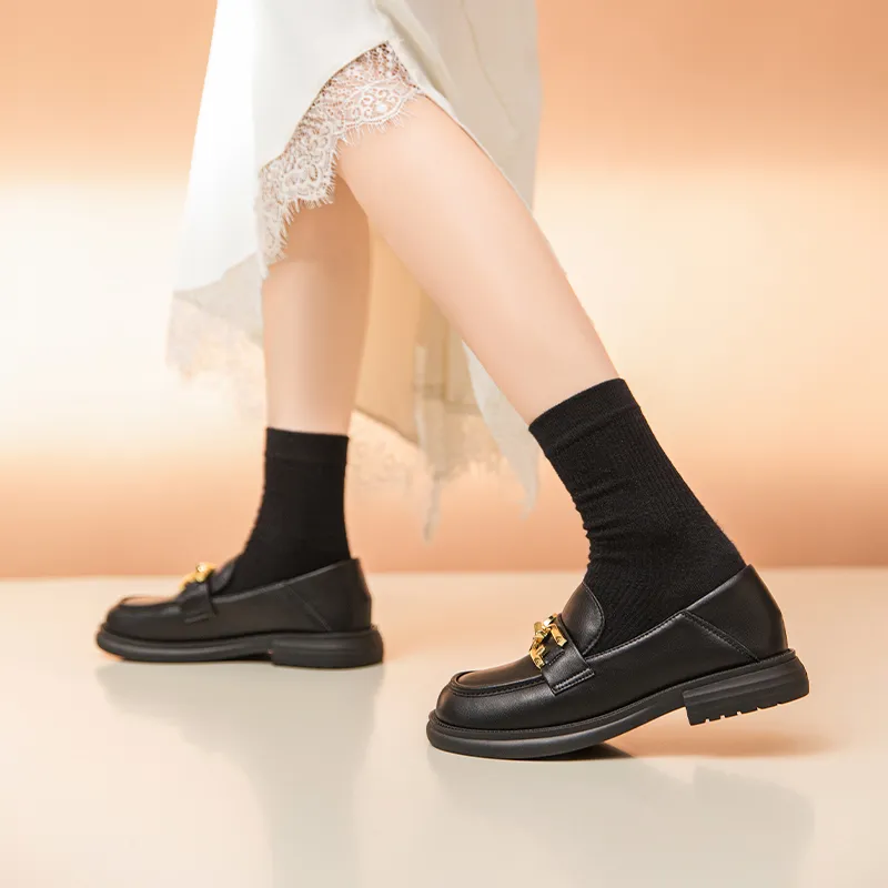 15 MINS Loafers Women's Black-4