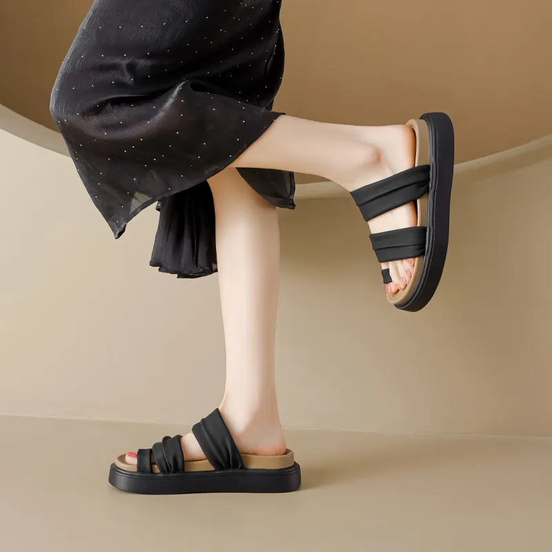 15 MINS Slide Slippers 5cm Women's-9