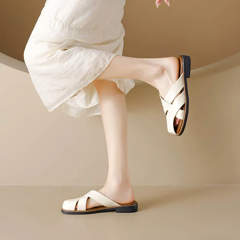 15 MINS Abrasion Resistant Closed Toe Slippers Women's-4