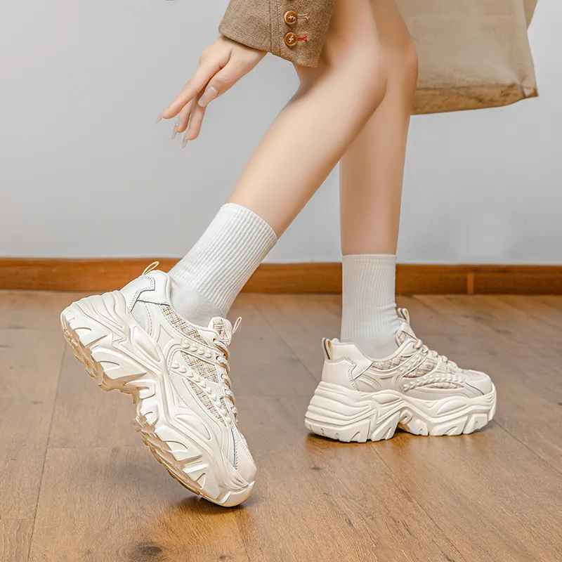 15 MINS Low Top Chunky Sneakers 5.5cm Women's-20
