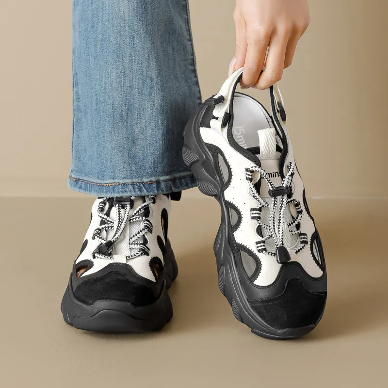 15 MINS River Trekking Shoes 5.5cm Women's-8