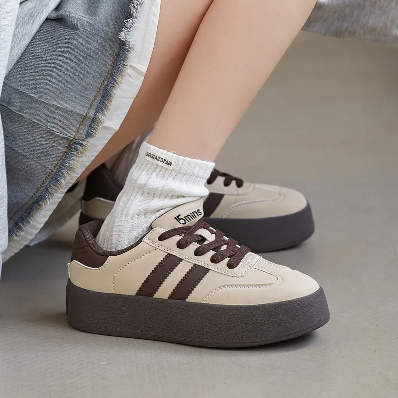 15 MINS Skateboard Shoes 3cm Women's-9