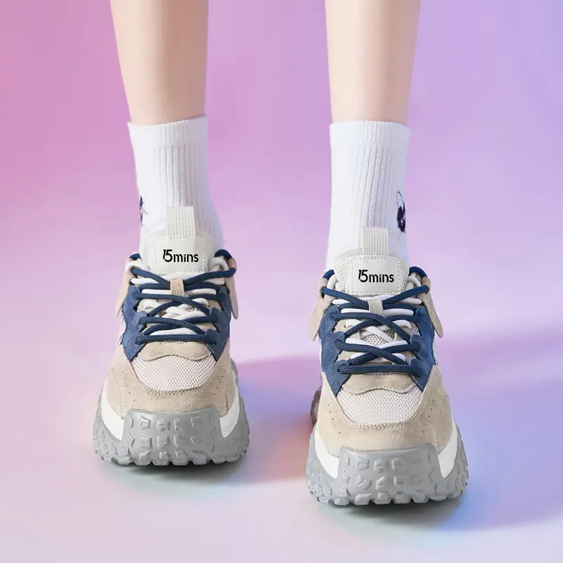 15 MINS Low Top Chunky Sneakers 5.5cm Women's-13