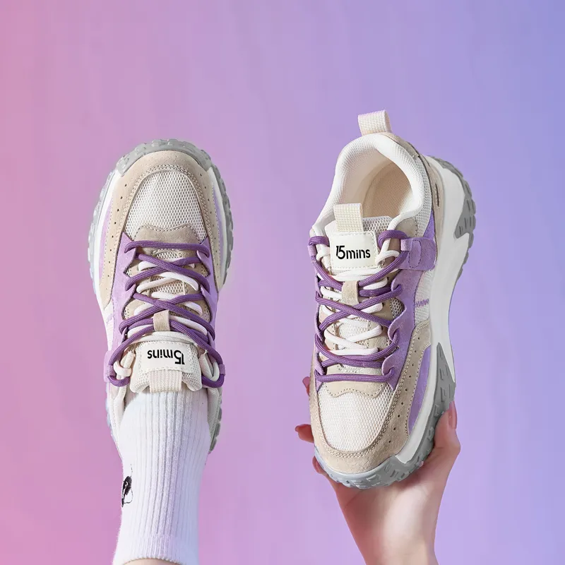 15 MINS Low Top Chunky Sneakers 5.5cm Women's-4