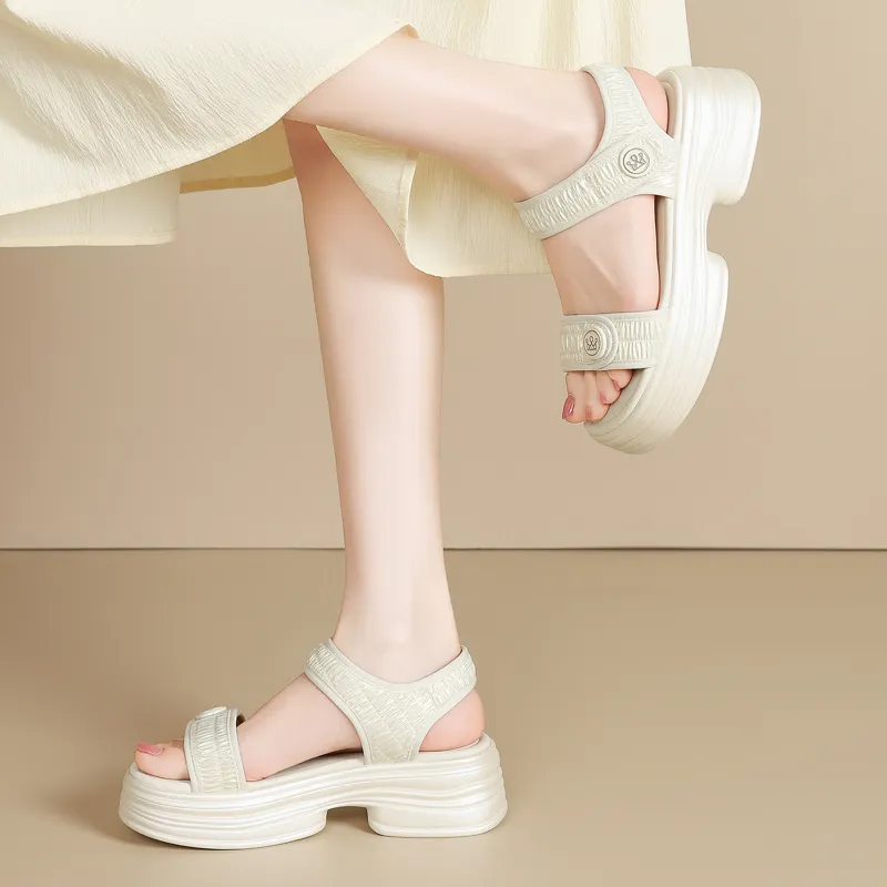 15 MINS One Strap Sandals 5.5cm Women's-4