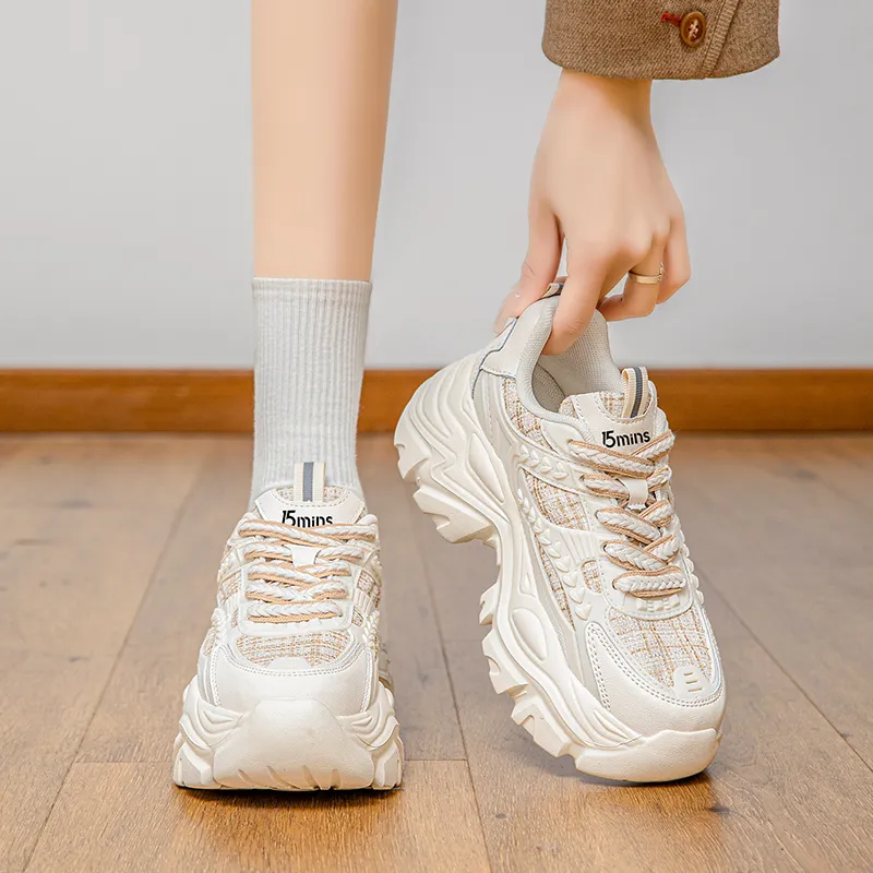 15 MINS Low Top Chunky Sneakers 5.5cm Women's-21