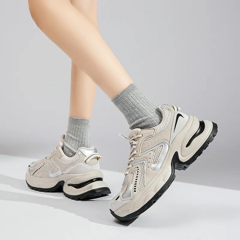 15 MINS Low Top Chunky Sneakers 4.5cm Women's-9
