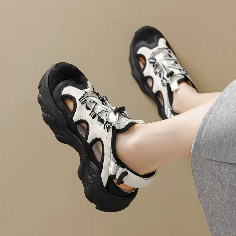 15 MINS River Trekking Shoes 5.5cm Women's-9