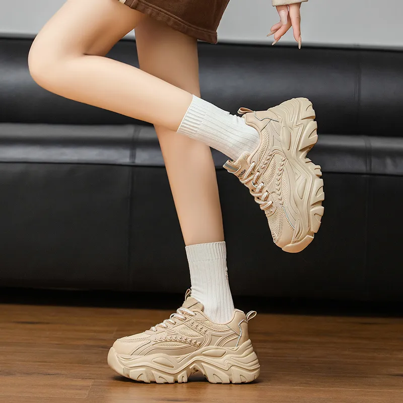 15 MINS Low Top Chunky Sneakers 5.5cm Women's-15