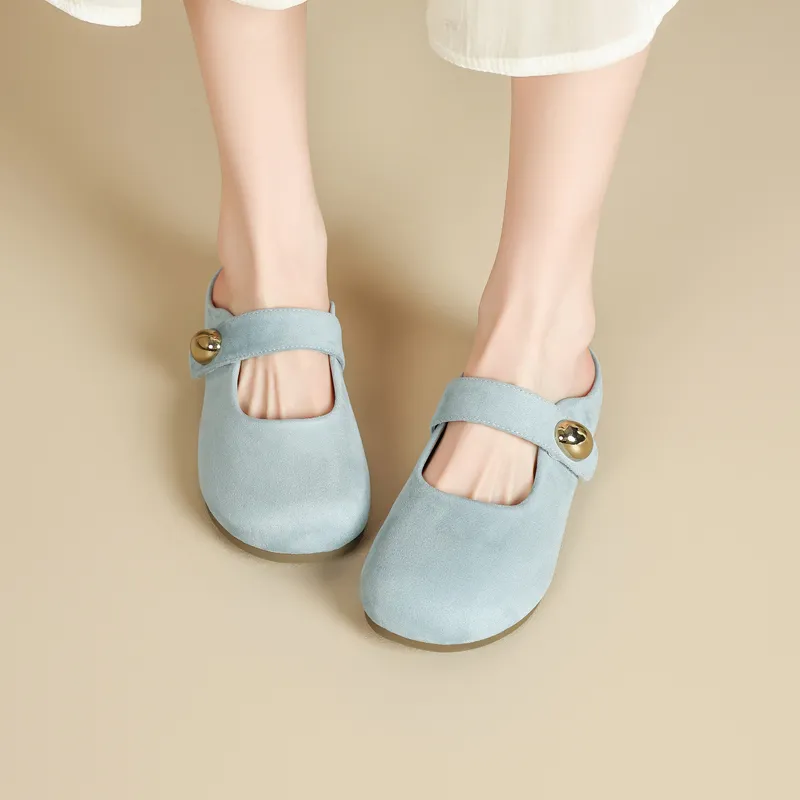 15 MINS Closed Toe Slippers 3cm Women's-22