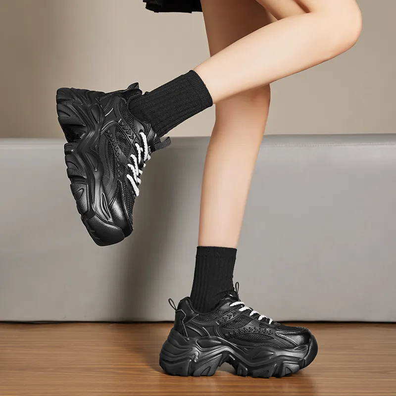 15 MINS Low Top Chunky Sneakers 5.5cm Women's-11