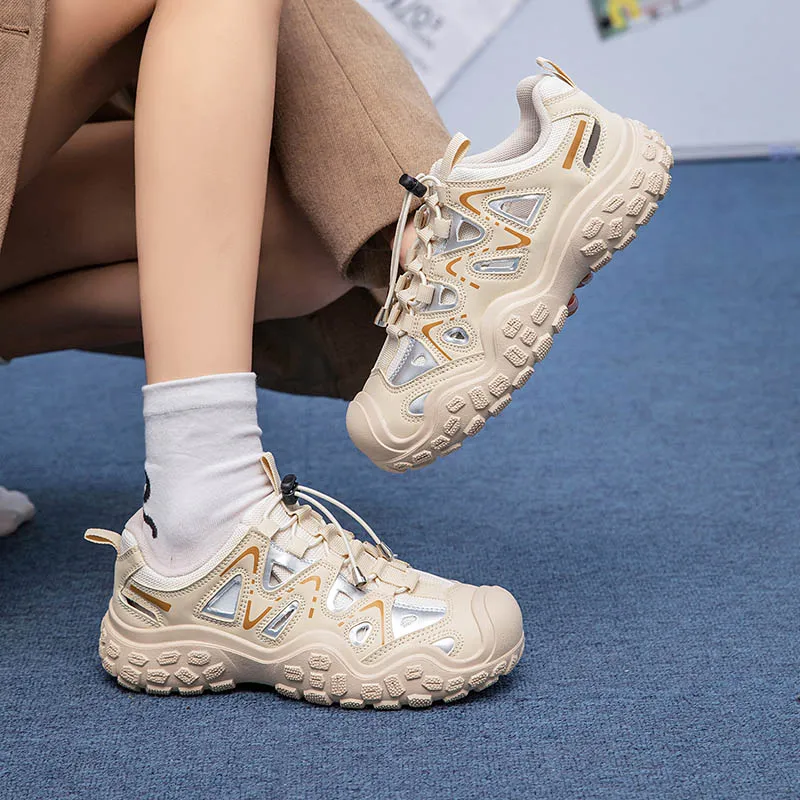15 MINS Height Increasing Abrasion Resistant Breathable Low Top Casual Shoes Women's-10