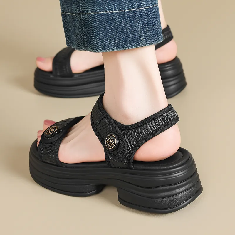 15 MINS One Strap Sandals 5.5cm Women's-7