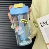 Blue[Korean Style Sticker 1 Box+Cup Cleaning Brush]