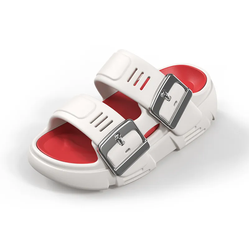 Subbundle EVA Slip Resistant Odor Resistant Slide Slippers Women's-16